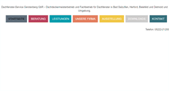 Desktop Screenshot of dachfenster-service.de